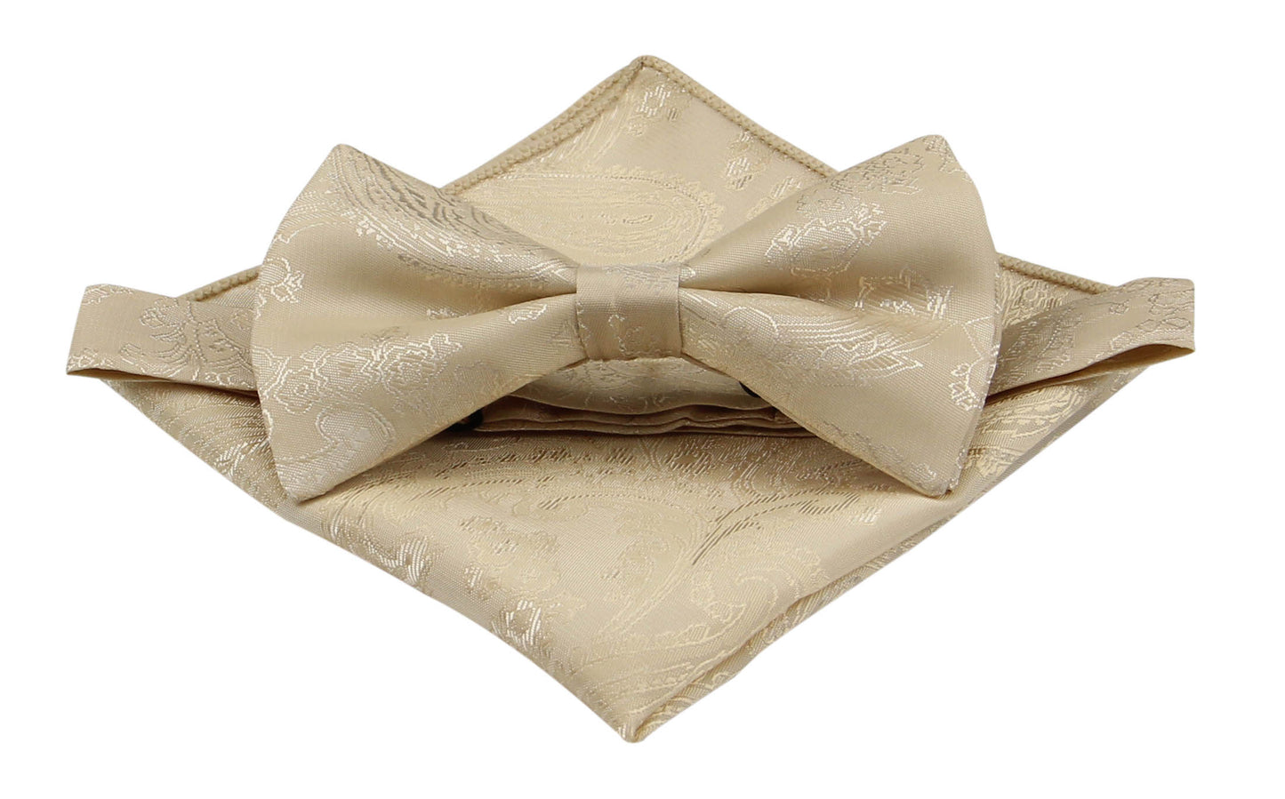 Champagne Pocket Square. Neutral Champagne Wedding Handkerchief.