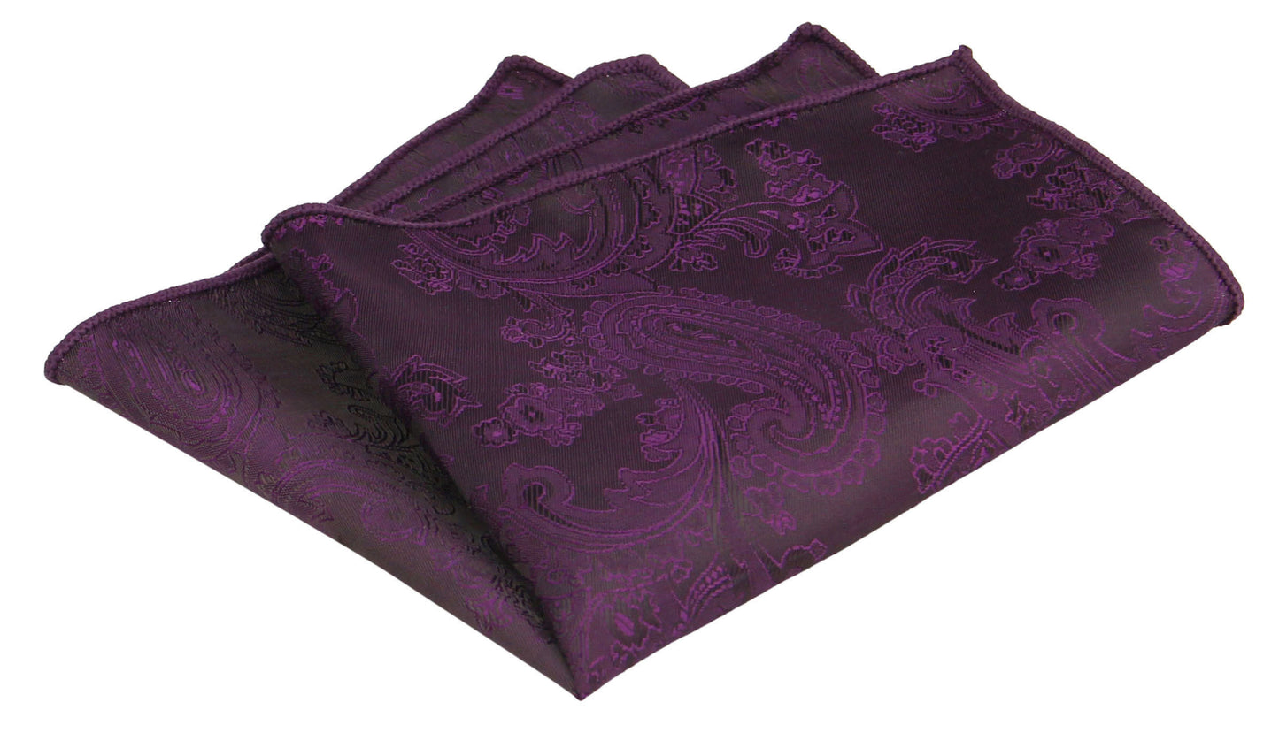 Mens Plum Ties. Dark Purple Mens Neckties. Deep Purple Neckties for Men.