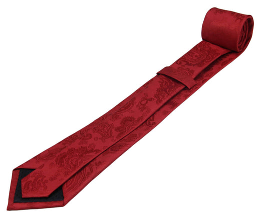 Apple Red Tie. Groomsmen Apple Red Neckties. Wedding Ties
