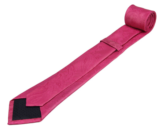 Begonia Ties. Fuchsia Neckties for Men