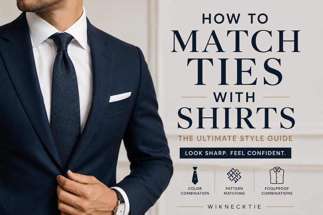 How to Match Ties with Shirts: The Ultimate Style Guide