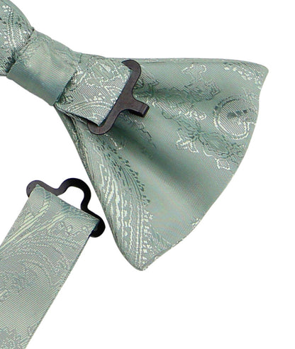 Dusty Sage Mens Bow Ties. Wedding Bowtie.Dusty Sage Kids Bowtie.Self Bowtie,Pretied Bowtie