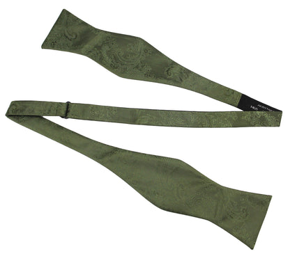 Martini Olive Bow Ties. Martini Olive Wedding Pretied or Self Bowties.With Matching Pocket Squares