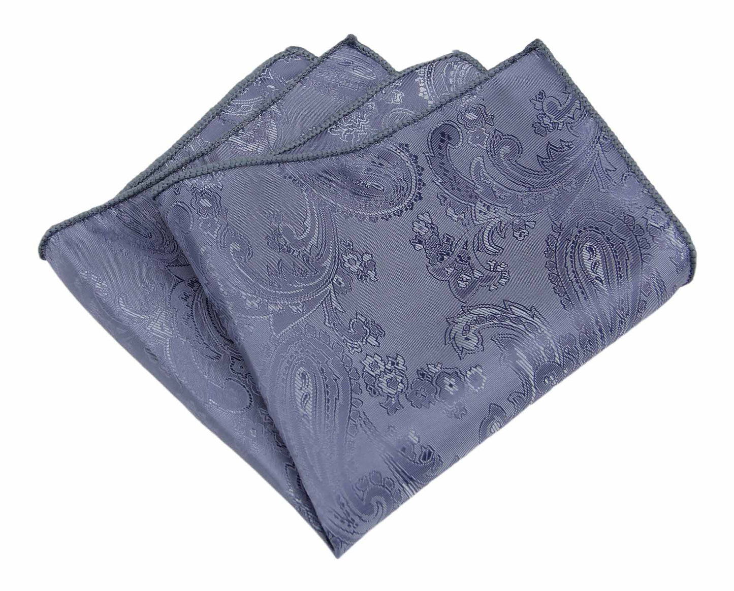 Steel Blue Bow Ties. With Matching Paisley Kids Bowties