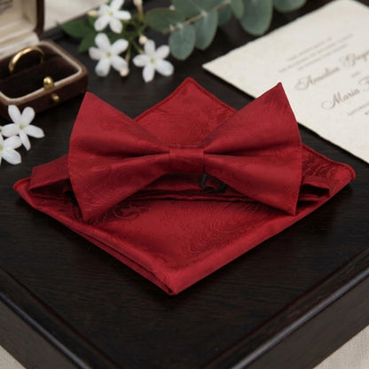 Apple Red Bowtie. Apple Color Mens Bowtie. Kids Bow Ties For Wedding.