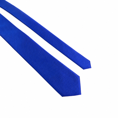 Royal Blue Necktie, Pocket Square & Cufflinks Set for Men