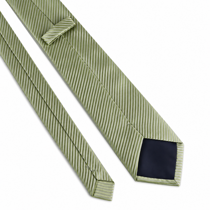 Men’s Sage Green & Pastel Wedding Tie – 8cm Classic Necktie