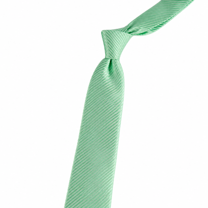 Men’s Sage Green & Pastel Wedding Tie – 8cm Classic Necktie